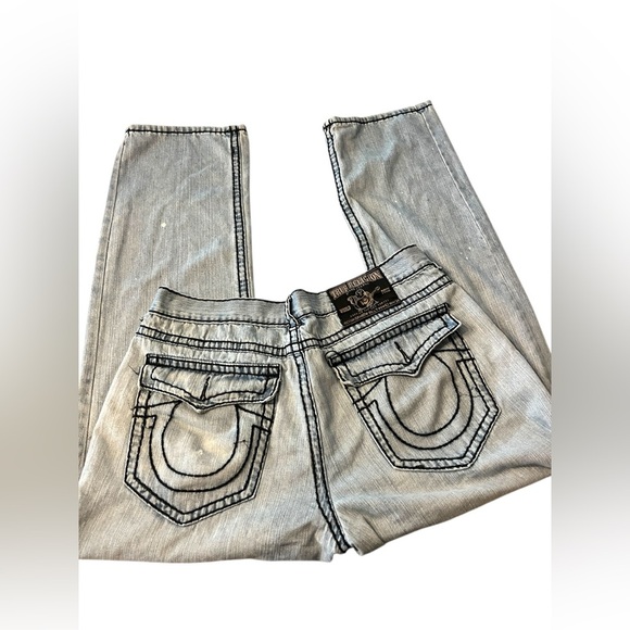 Men's True Religion Rainbow Billy Jeans Sz 42 - Picture 9 of 16
